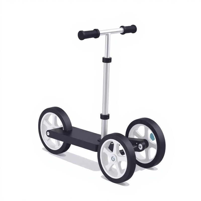 Illustration of UPGO Kick Scooter (8" Wheels, Foldable)