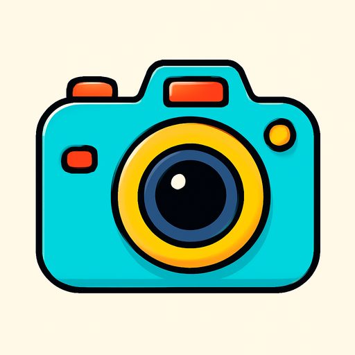 Illustration of Kids Digital Camera
